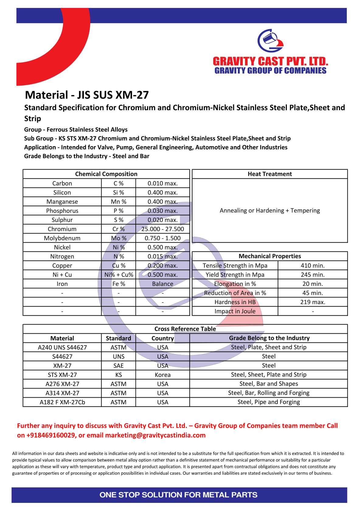 JIS SUS XM-27.pdf